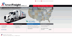 Desktop Screenshot of amerifreightsystems.com